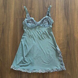 La Perla Sheer Lace Slip - Size 3